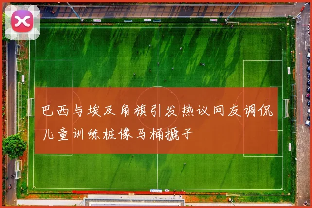 巴西与埃及角旗引发热议网友调侃儿童训练桩像马桶搋子